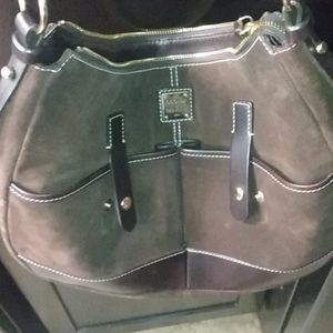 Brown suede genuine douney and Bourke